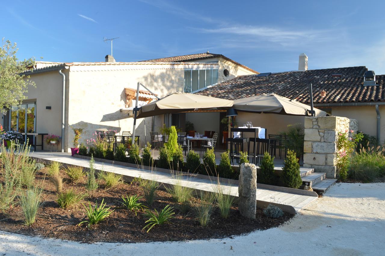 Logis- Hotel Spa Restaurant L'Epicurial Saint-Pey-de-Castets Buitenkant foto