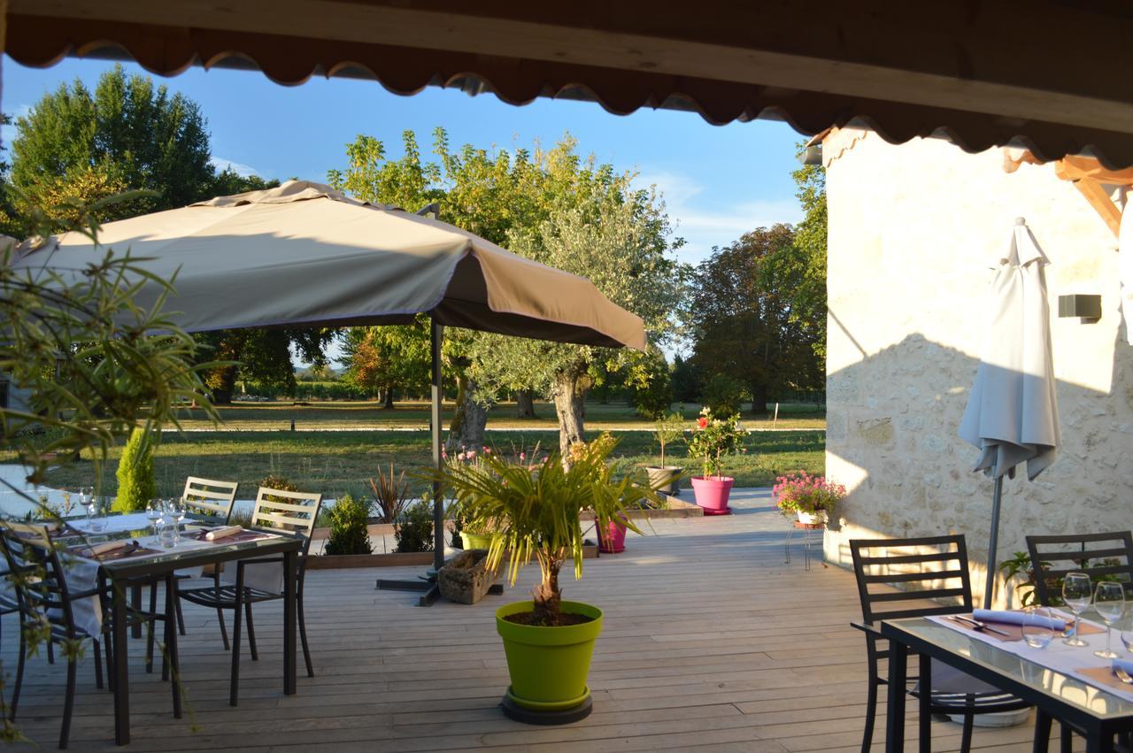Logis- Hotel Spa Restaurant L'Epicurial Saint-Pey-de-Castets Buitenkant foto