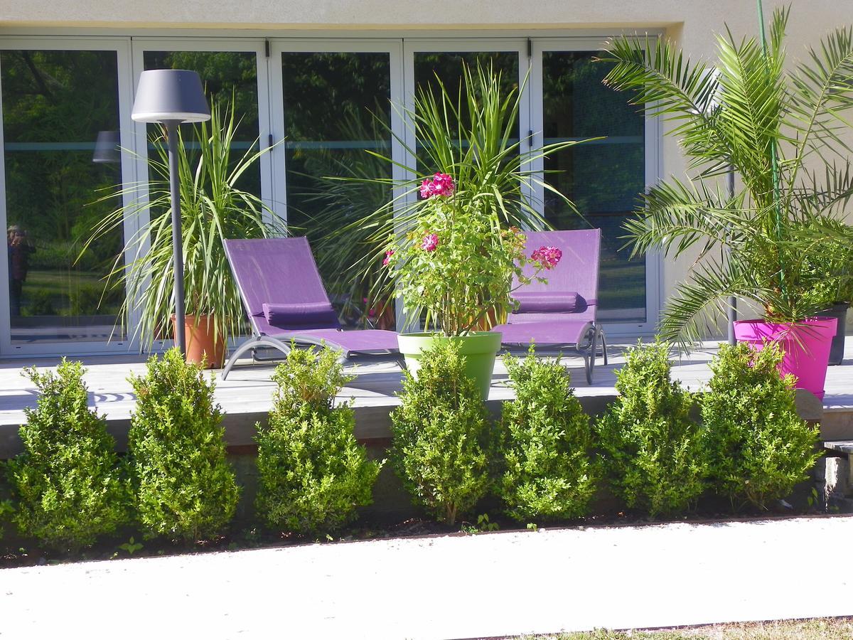 Logis- Hotel Spa Restaurant L'Epicurial Saint-Pey-de-Castets Buitenkant foto