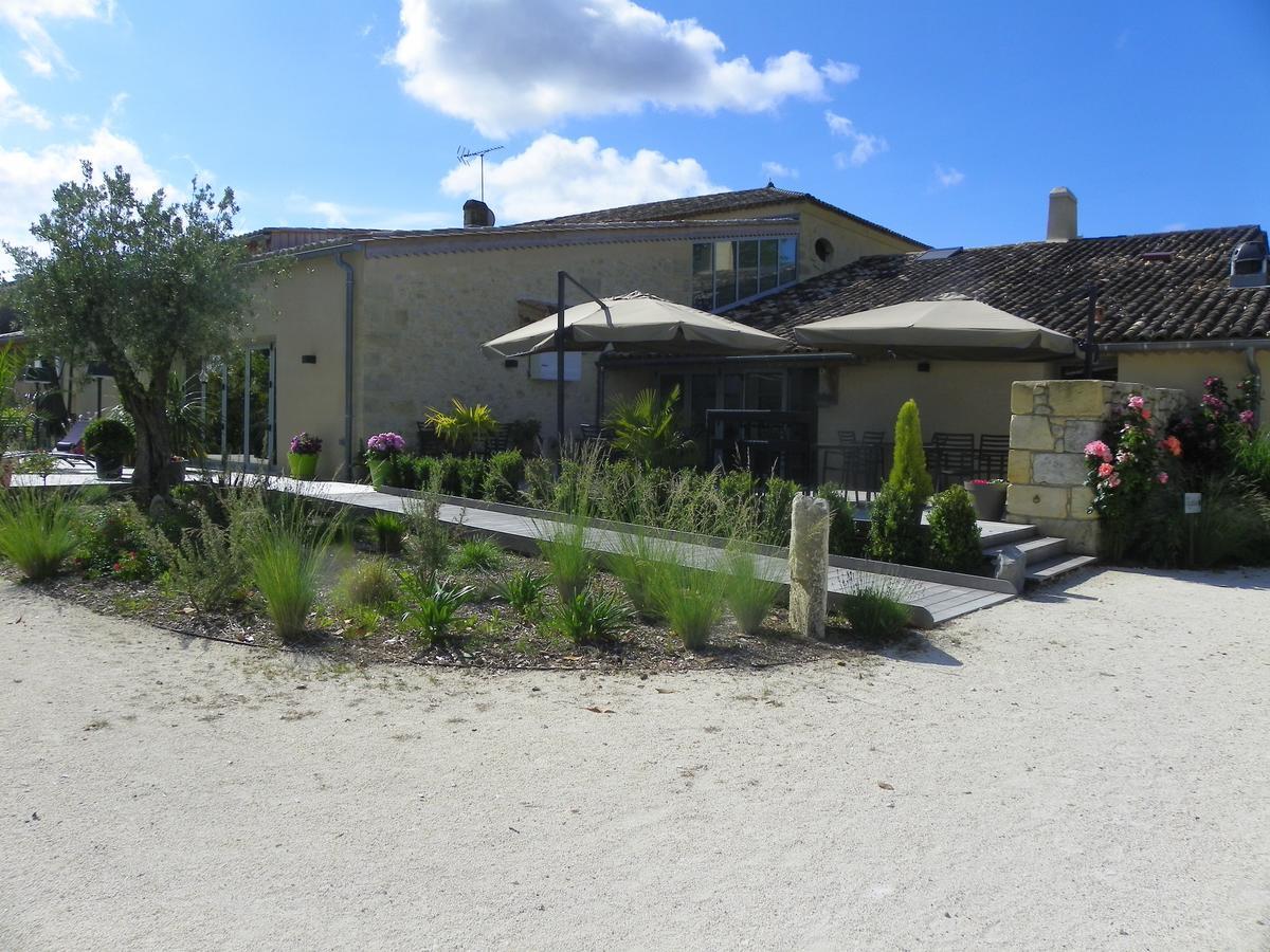 Logis- Hotel Spa Restaurant L'Epicurial Saint-Pey-de-Castets Buitenkant foto